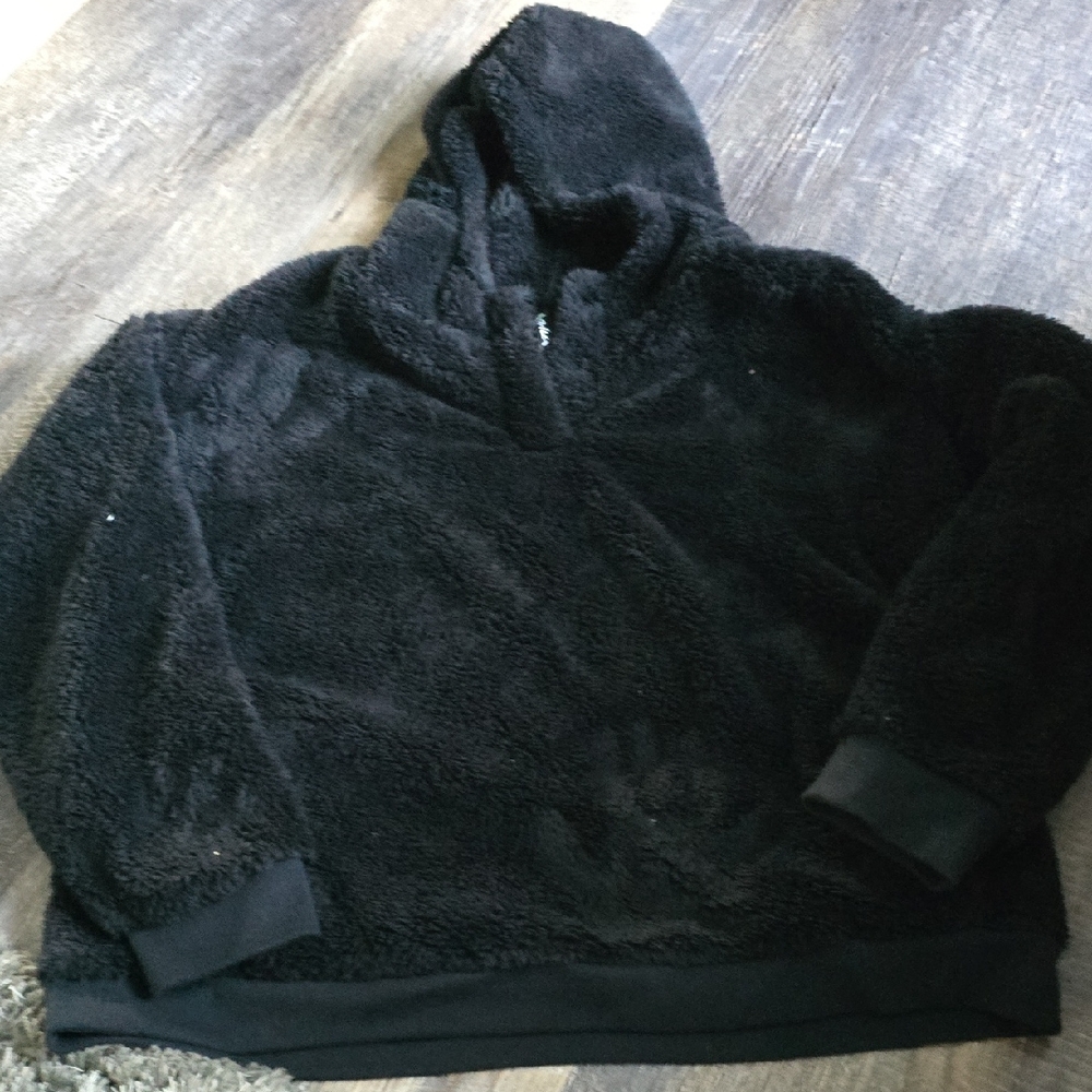 Lukka Lux Black Fleece Jacket
